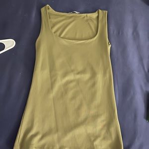 Zara tin top for under the blazer